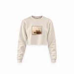 Fur Traders Descending the Missouri Crop Sweatshirt – Krem