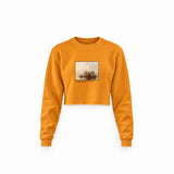 Fur Traders Descending the Missouri Crop Sweatshirt – Turuncu