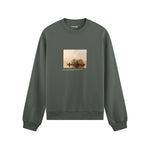 Fur Traders Descending the Missouri Oversize Sweatshirt – Antrasit