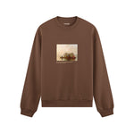 Fur Traders Descending the Missouri Oversize Sweatshirt – Kahverengi