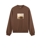 Fur Traders Descending the Missouri Oversize Sweatshirt – Kahverengi