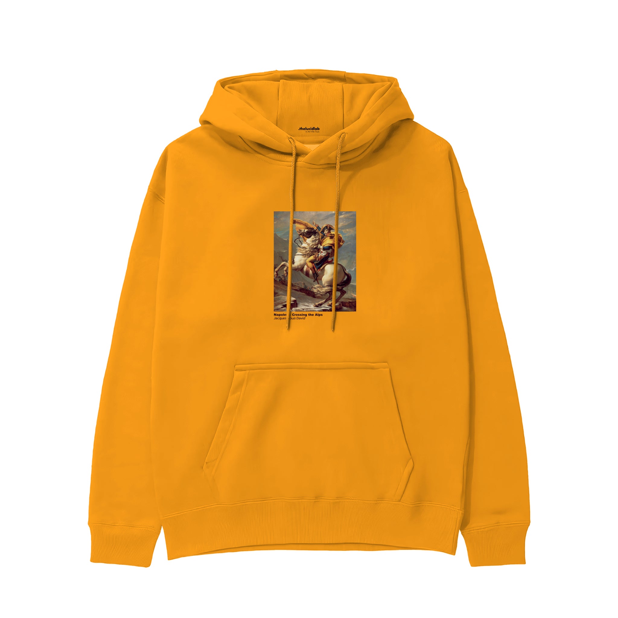 Napoleon Crossing the Alps Hoodie – Turuncu