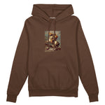 Napoleon Crossing the Alps Oversize Hoodie – Kahverengi