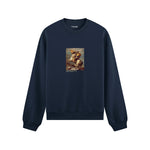 Napoleon Crossing the Alps Oversize Sweatshirt – Lacivert