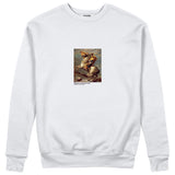 Napoleon Crossing the Alps Sweatshirt – Beyaz