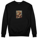 Napoleon Crossing the Alps Sweatshirt – Siyah