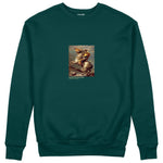 Napoleon Crossing the Alps Sweatshirt – Koyu Yeşil
