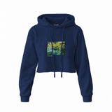 La Grenouillère Crop Hoodie – Lacivert