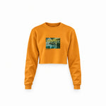La Grenouillère Crop Sweatshirt – Turuncu