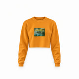 La Grenouillère Crop Sweatshirt – Turuncu