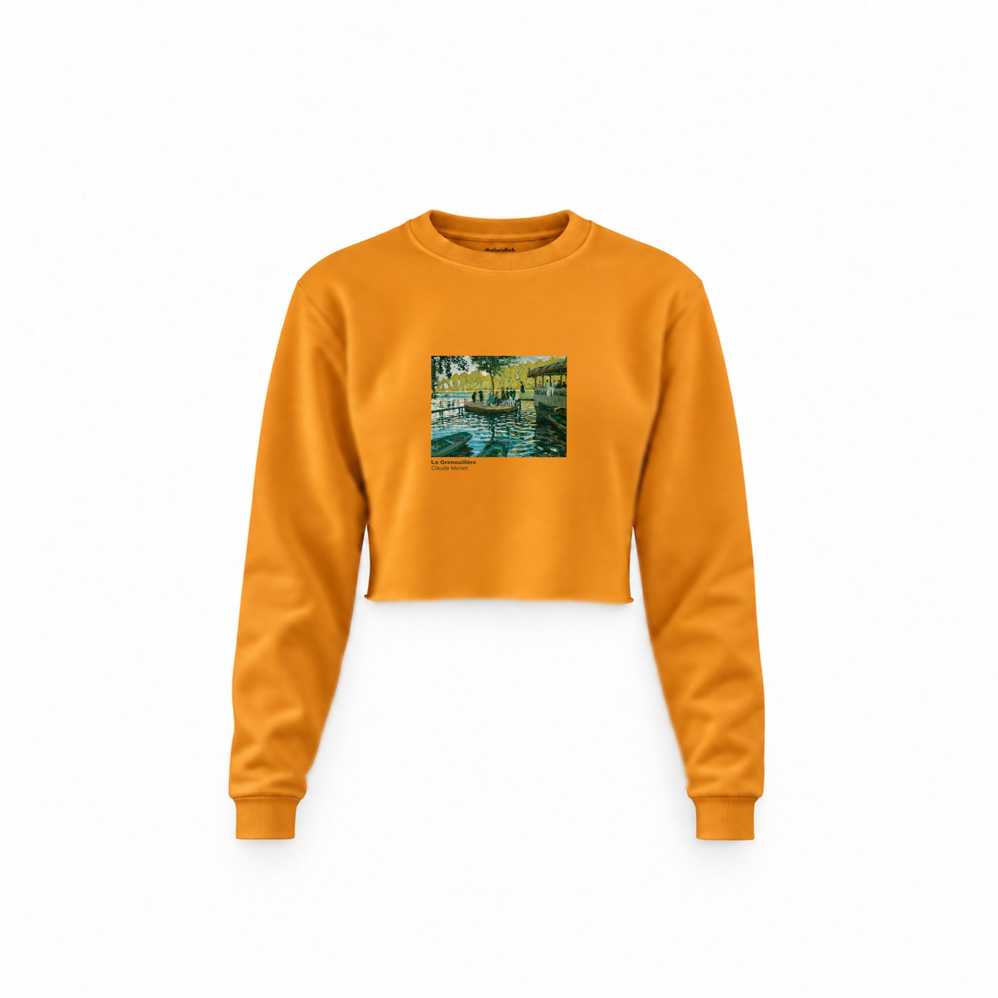 La Grenouillère Crop Sweatshirt – Turuncu