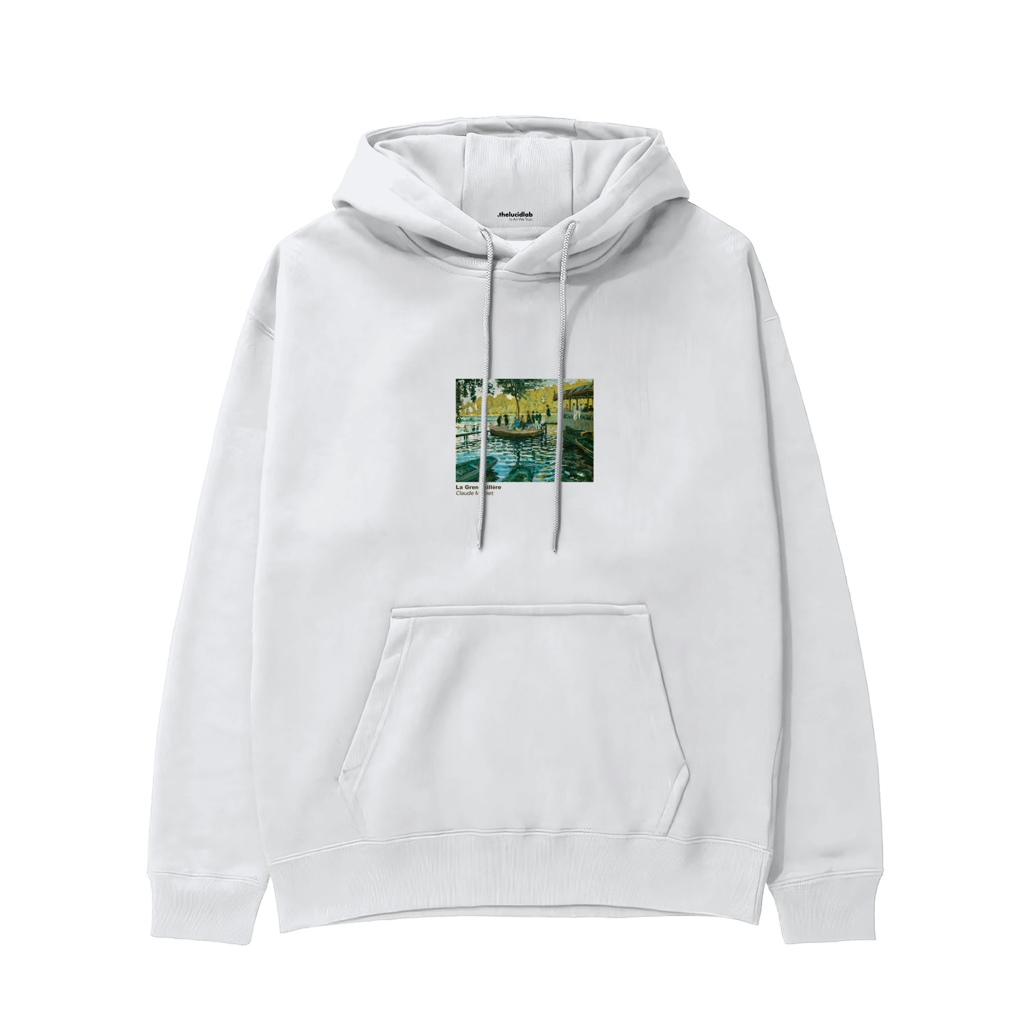La Grenouillère Hoodie – Beyaz