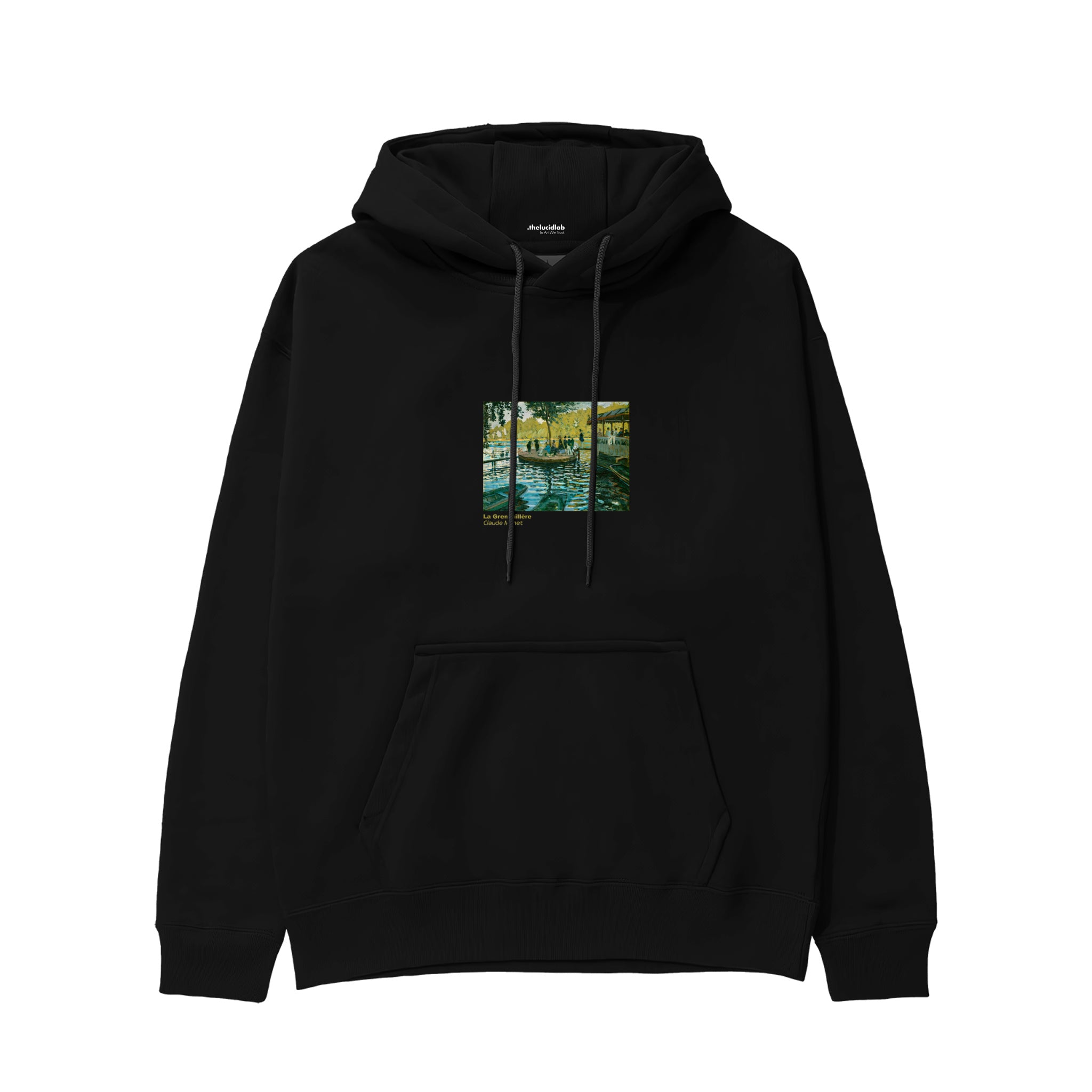 La Grenouillère Hoodie – Siyah