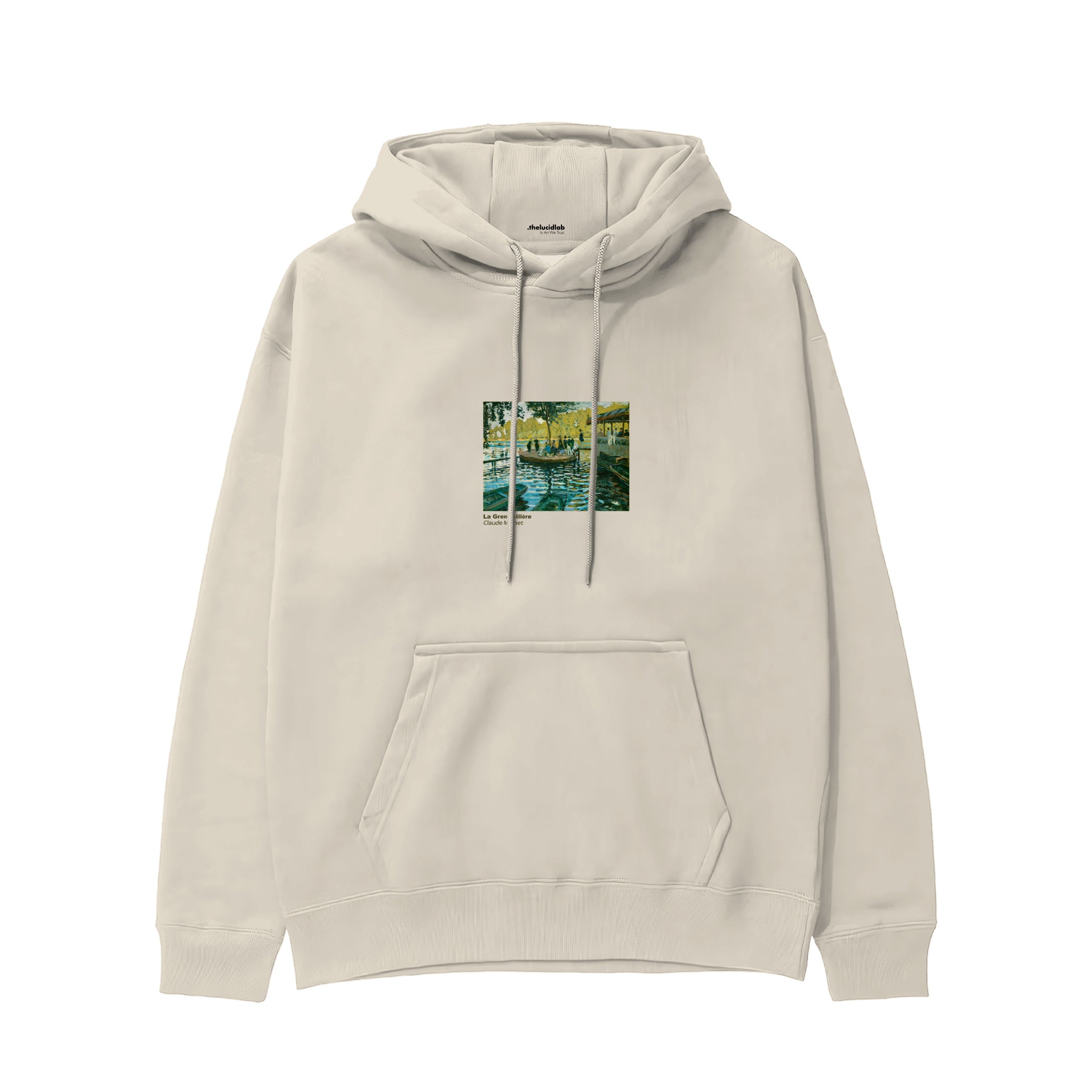 La Grenouillère Hoodie – Krem
