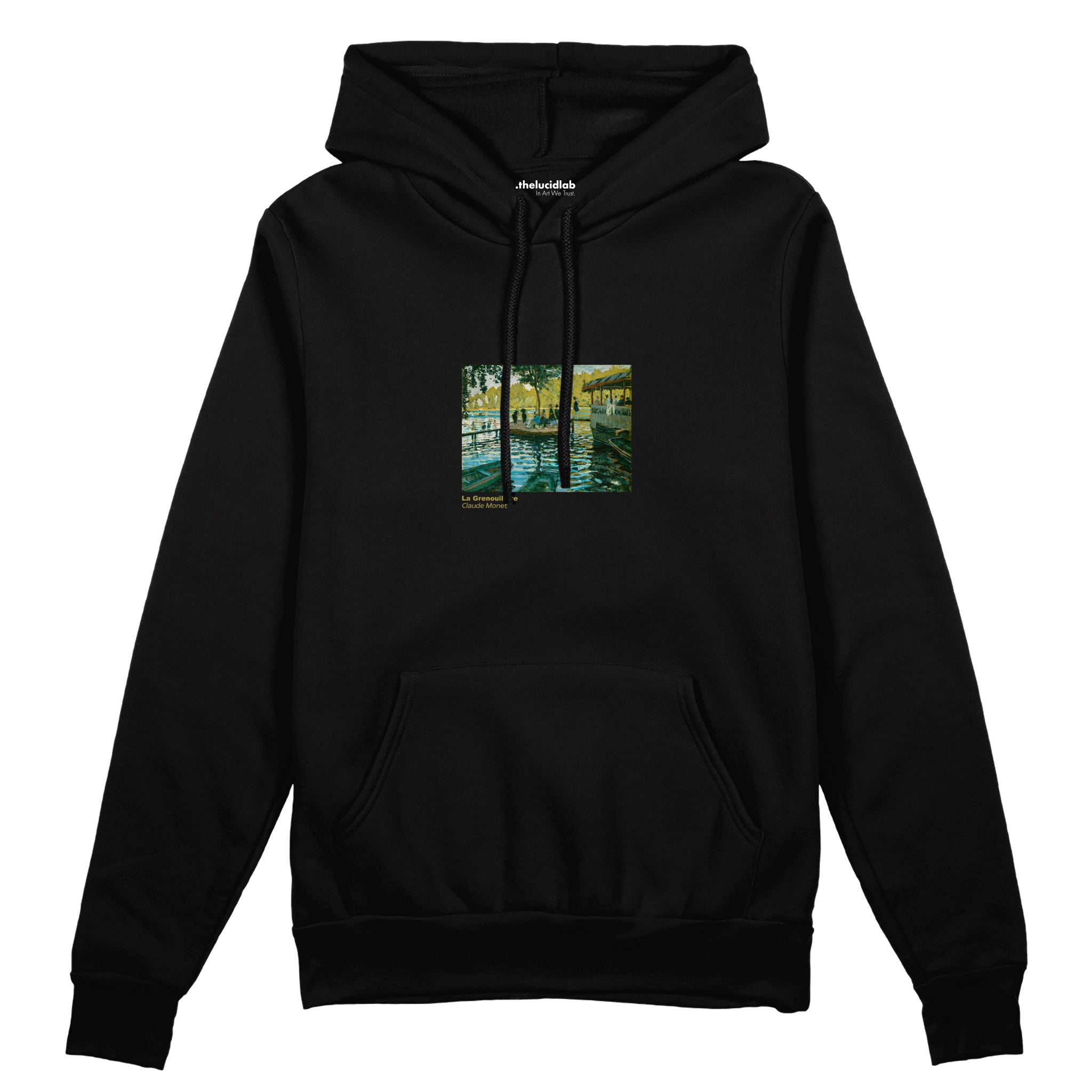 La Grenouillère Oversize Hoodie – Siyah