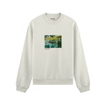 La Grenouillère Oversize Sweatshirt – Beyaz