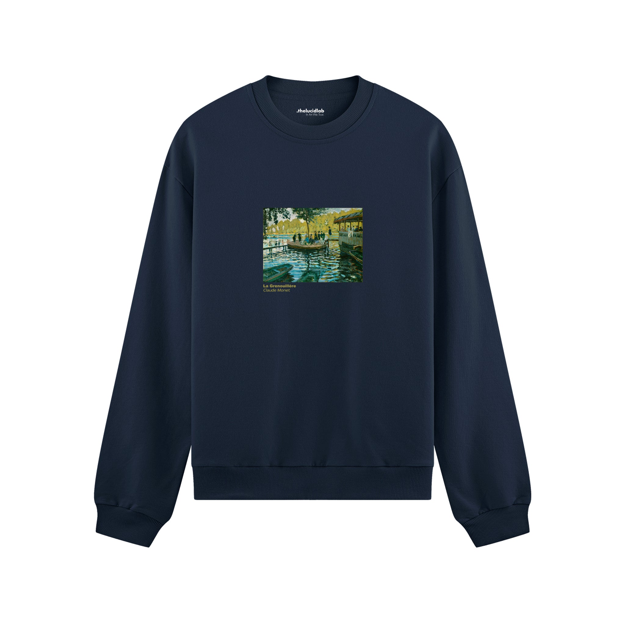La Grenouillère Oversize Sweatshirt – Lacivert