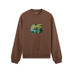 La Grenouillère Oversize Sweatshirt – Kahverengi