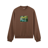 La Grenouillère Oversize Sweatshirt – Kahverengi
