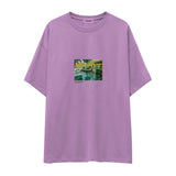 La Grenouillère Oversize Tişört – Lila