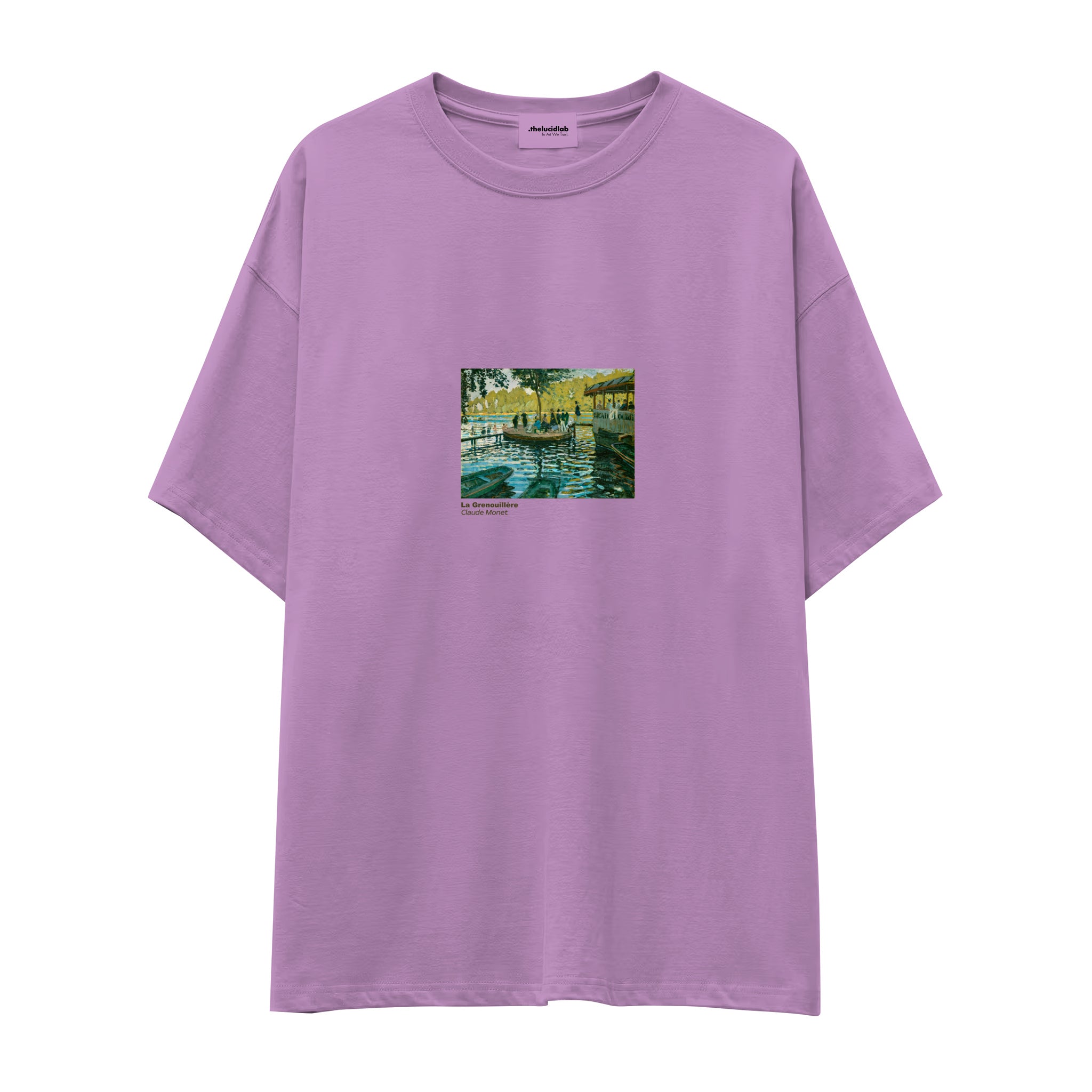 La Grenouillère Oversize Tişört – Lila