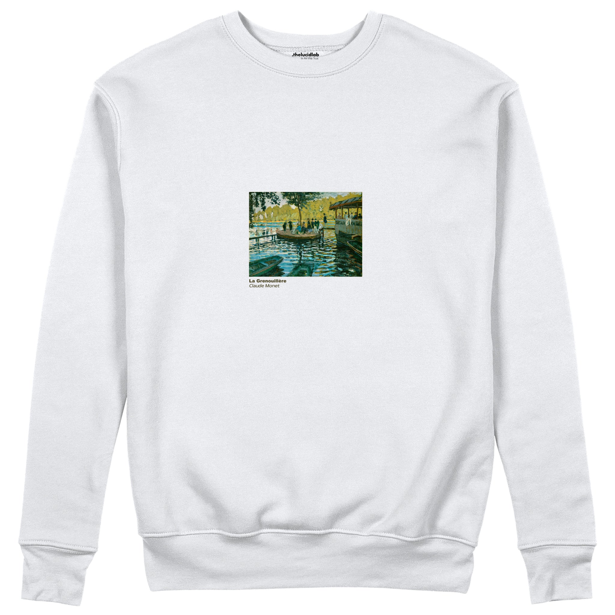 La Grenouillère Sweatshirt – Beyaz