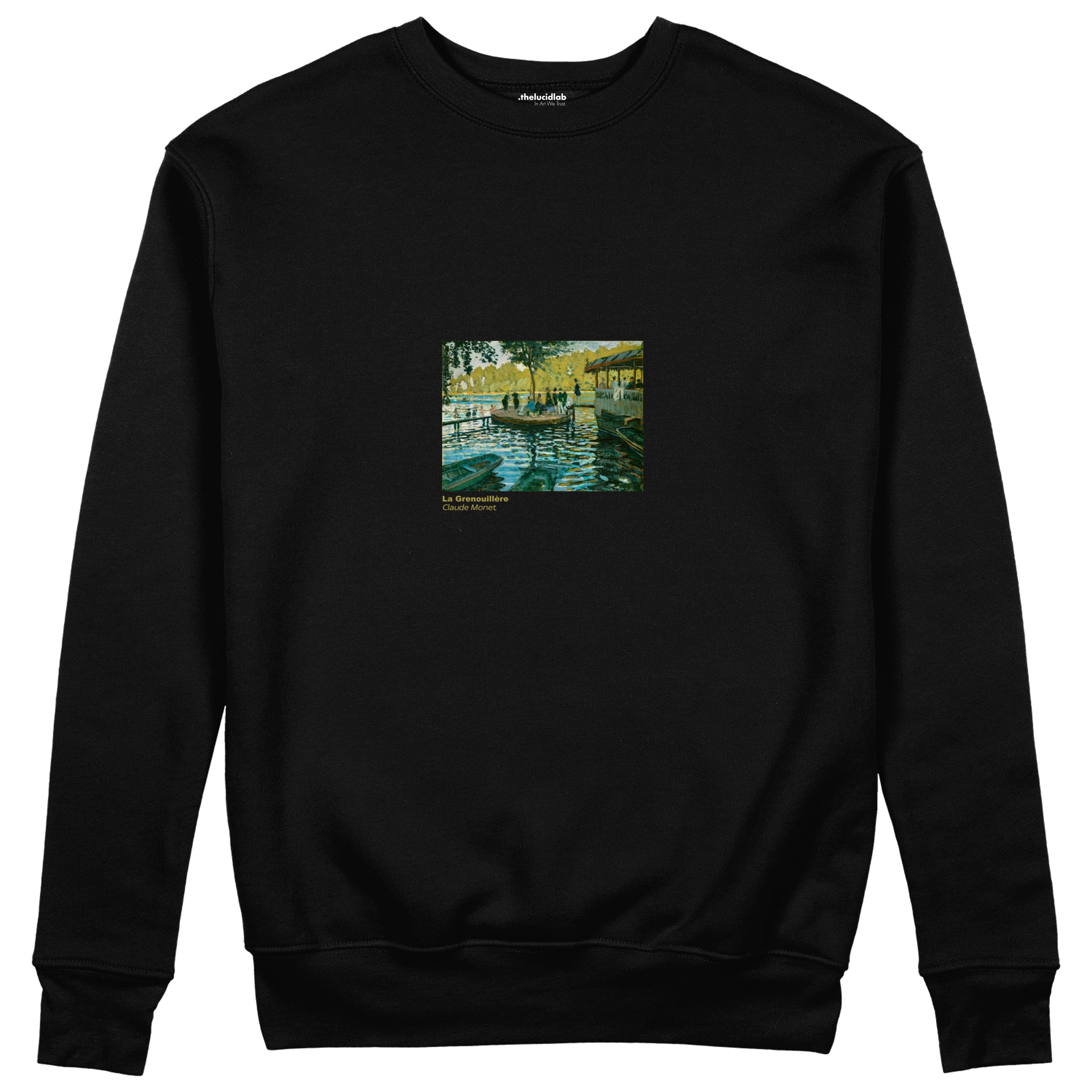 La Grenouillère Sweatshirt – Siyah
