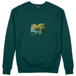 La Grenouillère Sweatshirt – Koyu Yeşil