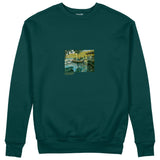 La Grenouillère Sweatshirt – Koyu Yeşil