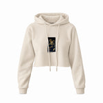 Saturn Devouring His Son Crop Hoodie – Krem