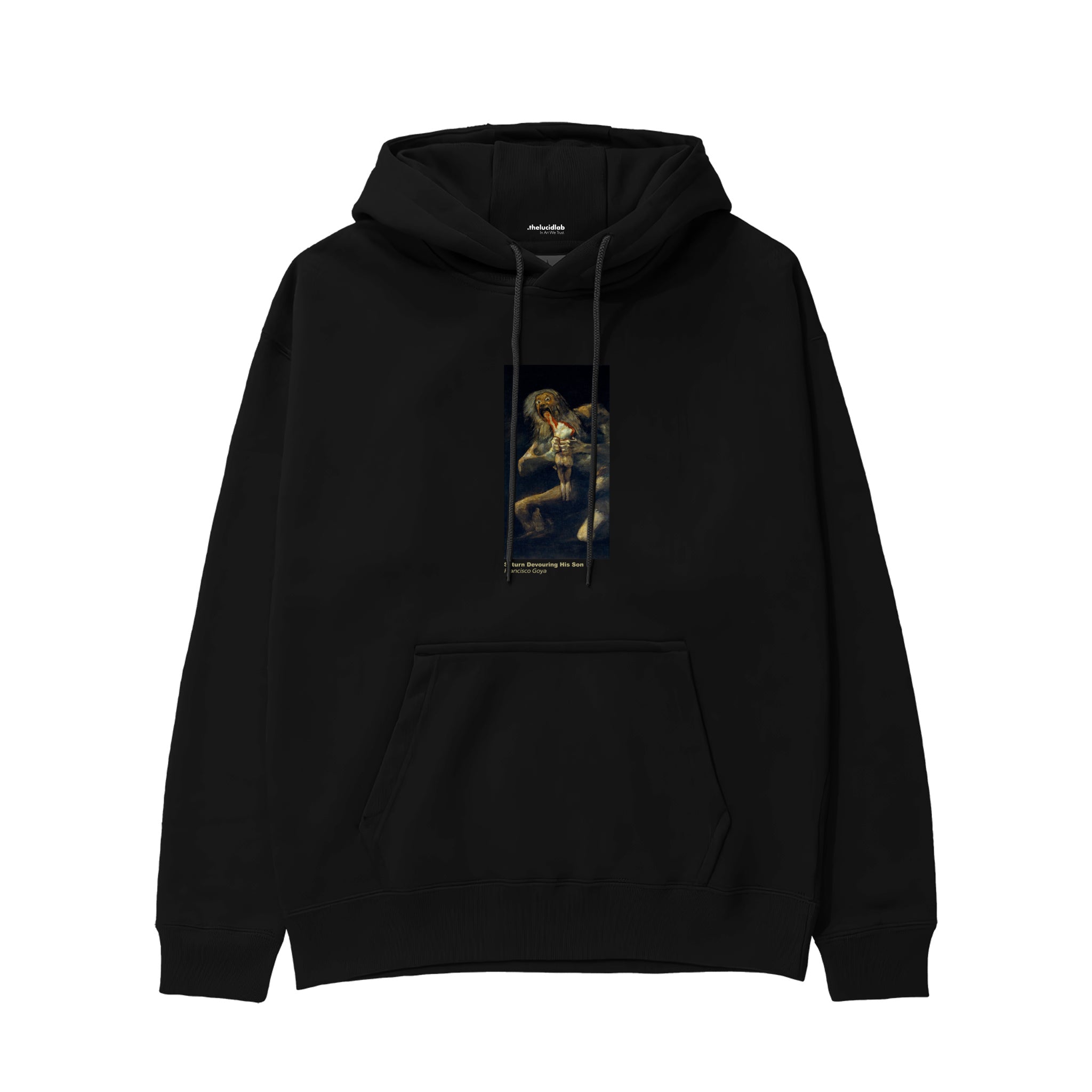 Saturn Devouring His Son Hoodie – Siyah