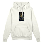 Saturn Devouring His Son Oversize Hoodie – Beyaz
