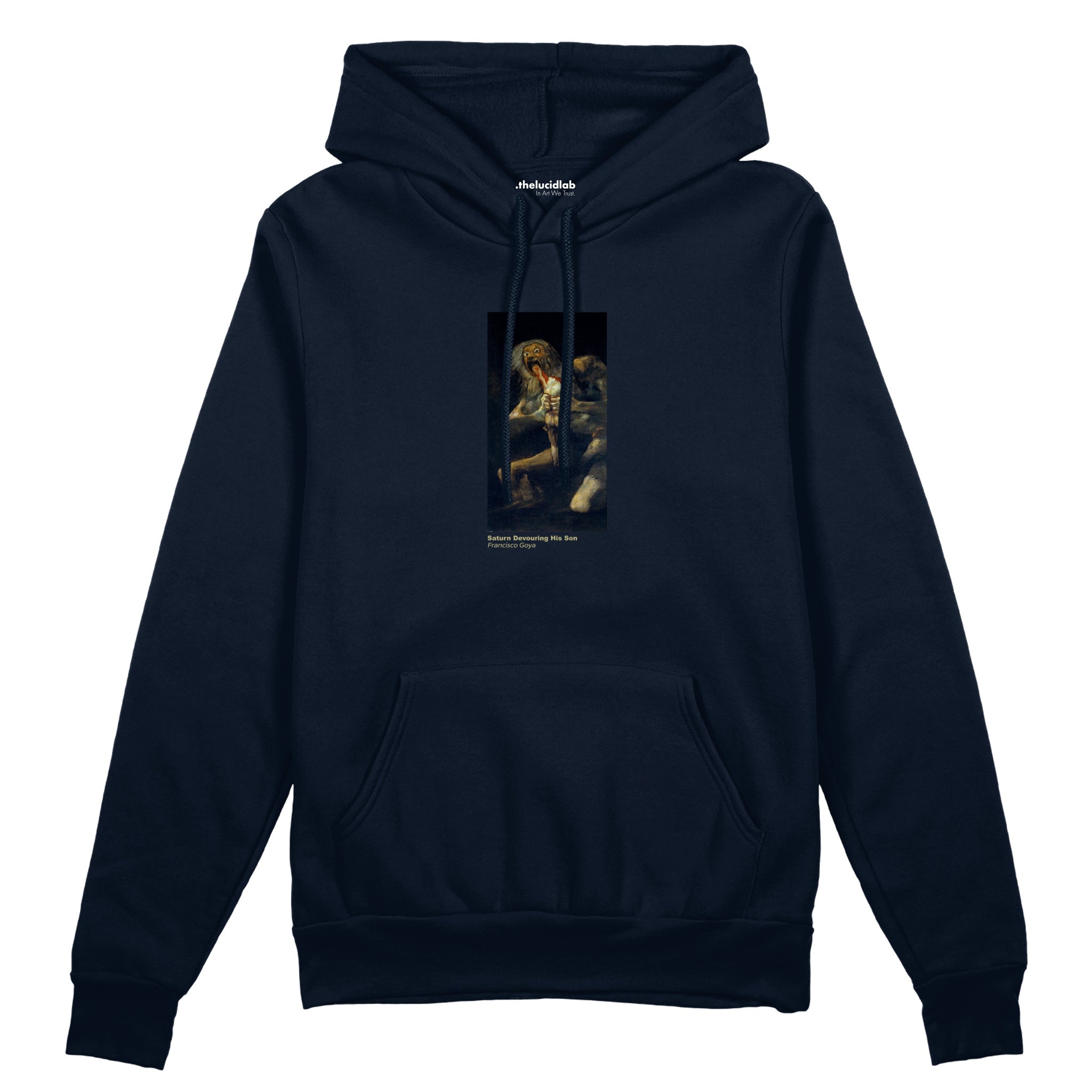 Saturn Devouring His Son Oversize Hoodie – Lacivert