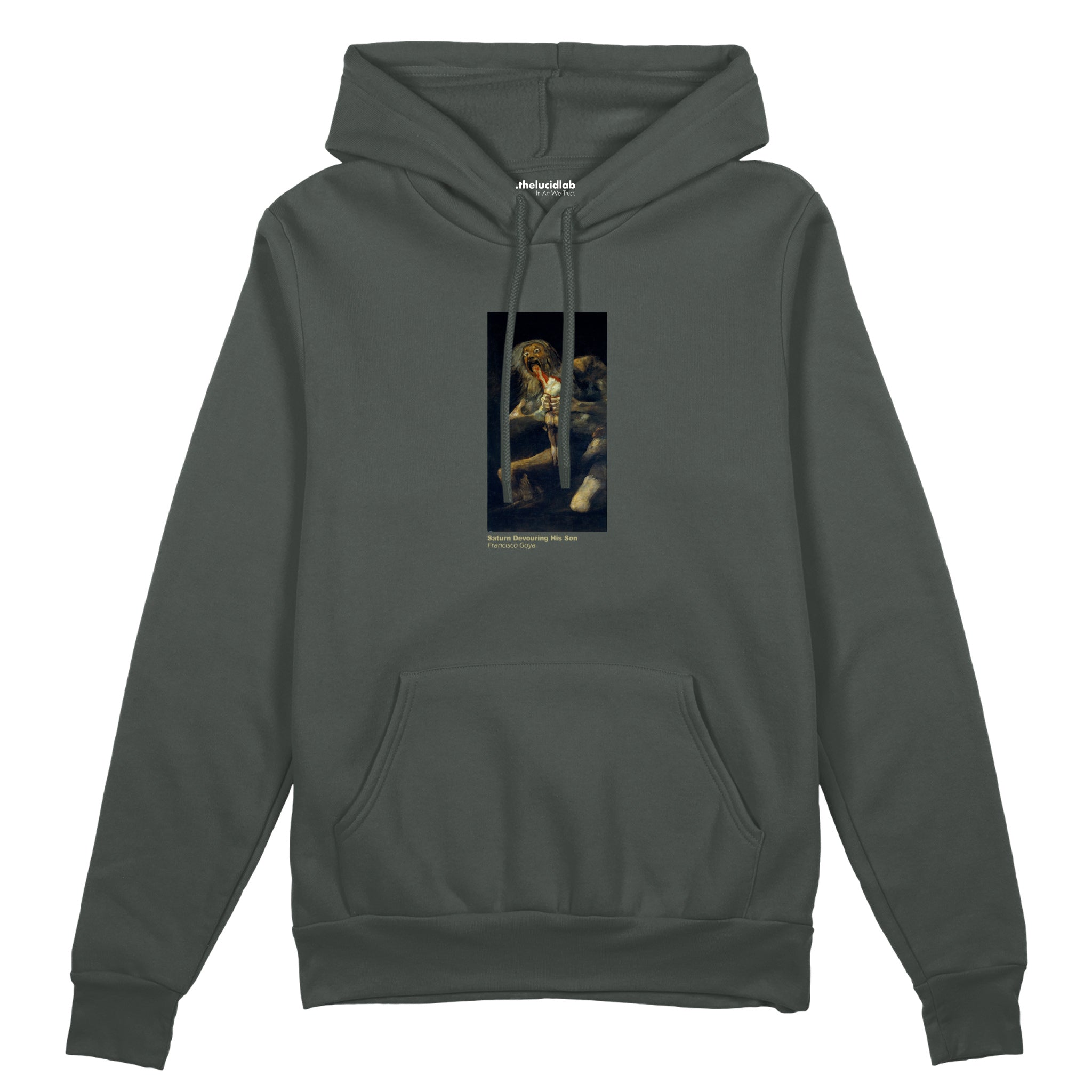 Saturn Devouring His Son Oversize Hoodie – Antrasit
