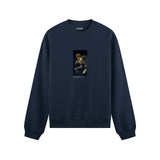 Saturn Devouring His Son Oversize Sweatshirt – Lacivert