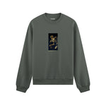 Saturn Devouring His Son Oversize Sweatshirt – Antrasit