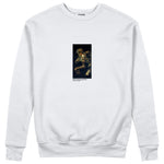 Saturn Devouring His Son Sweatshirt – Beyaz