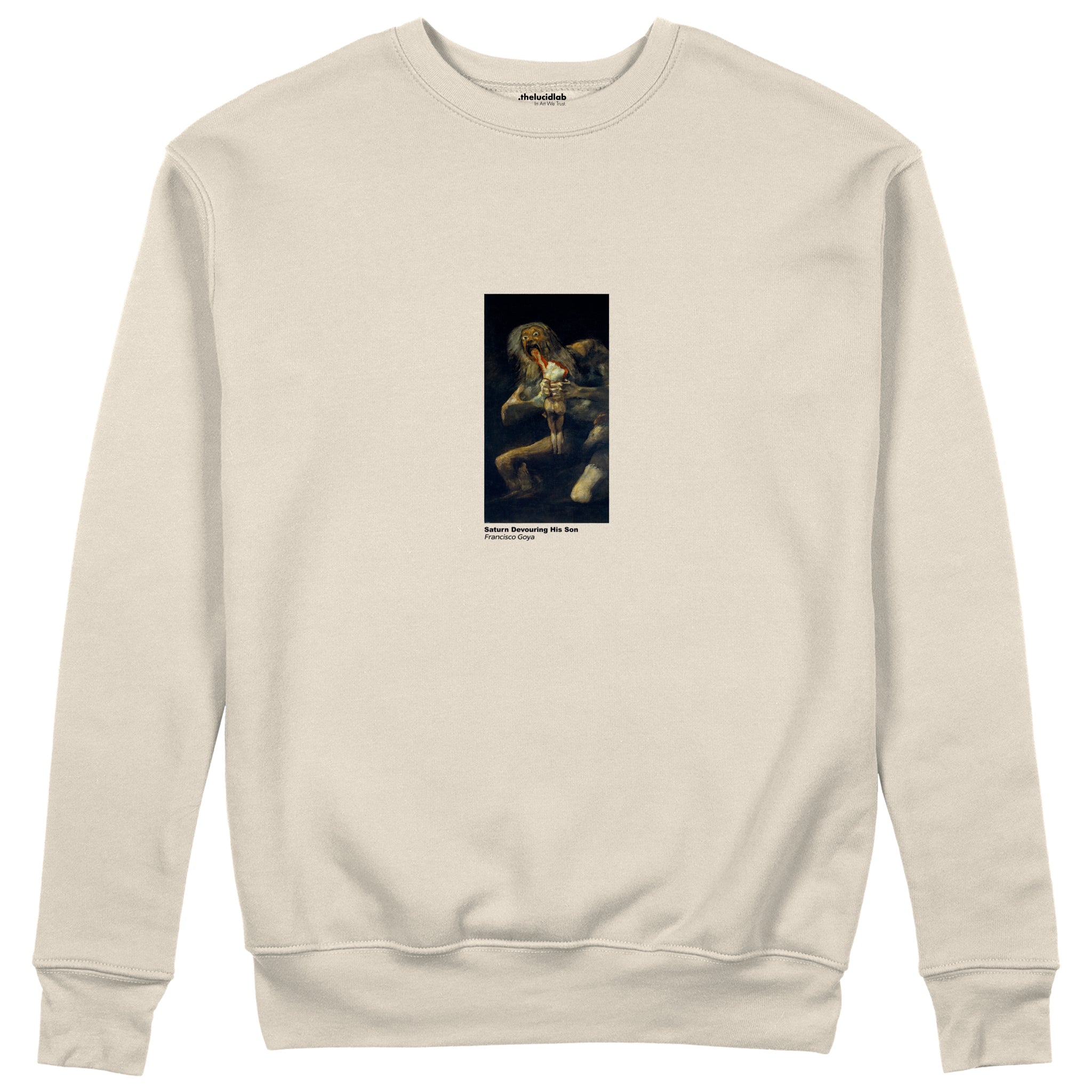 Saturn Devouring His Son Sweatshirt – Bej