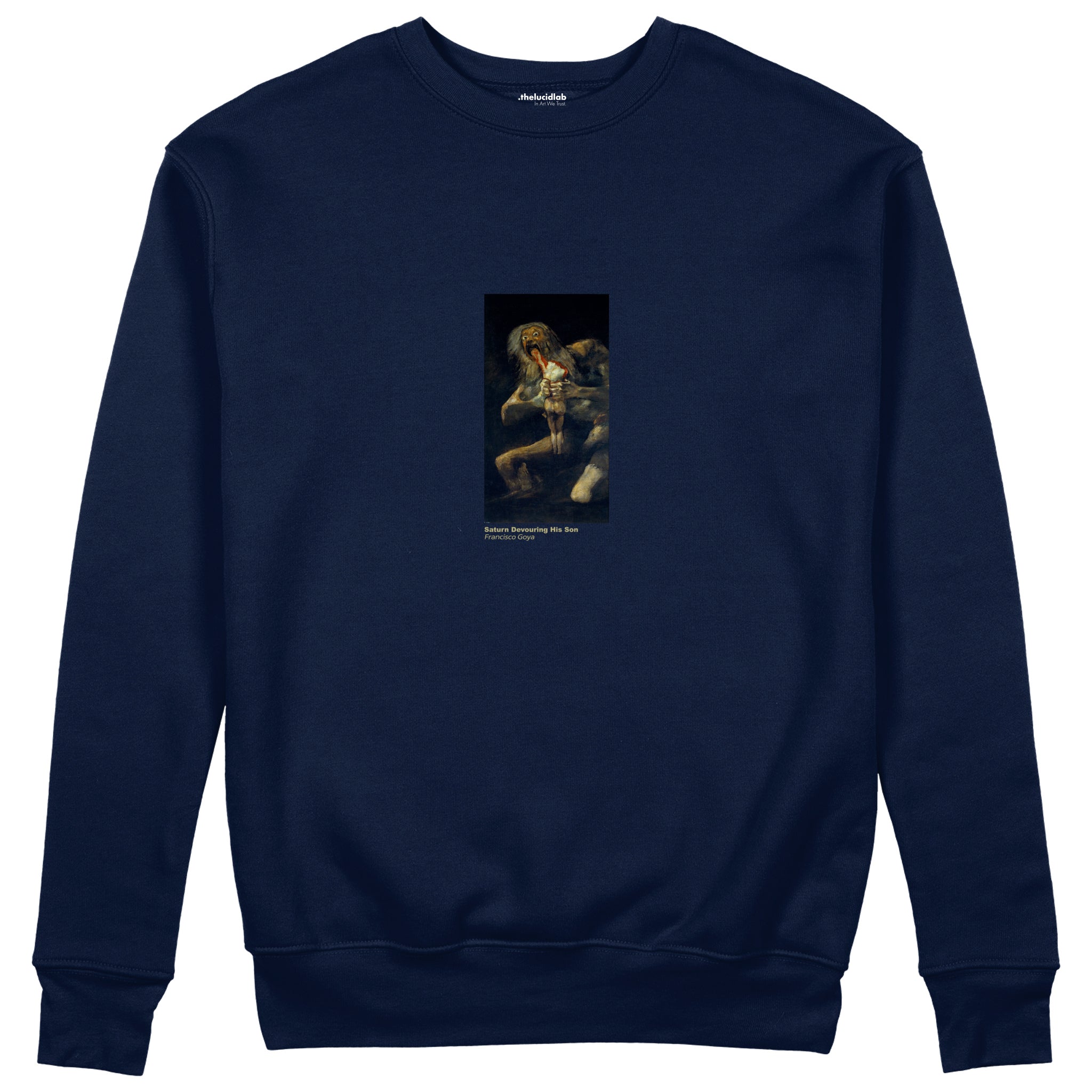 Saturn Devouring His Son Sweatshirt – Lacivert