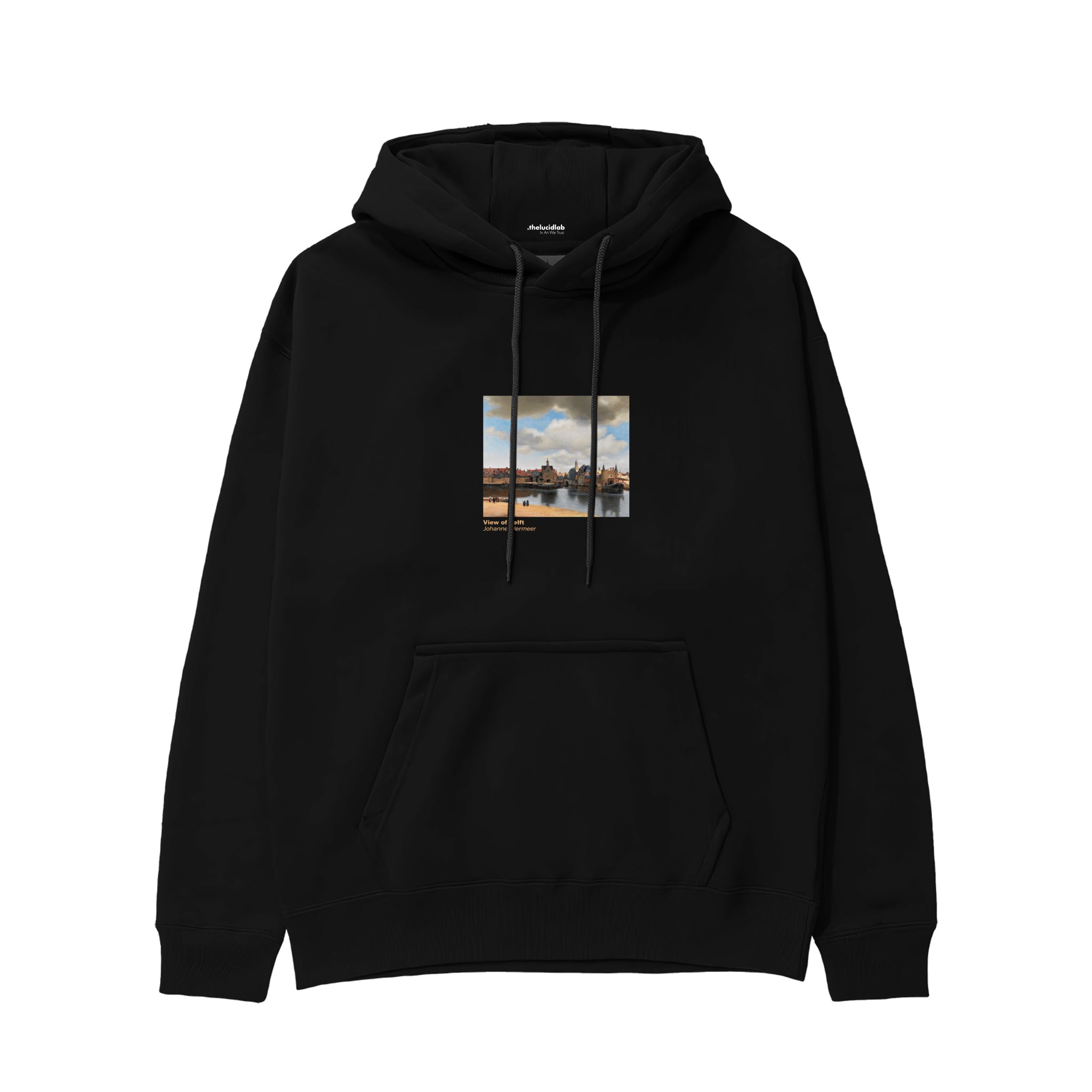 View of Delft Hoodie – Siyah