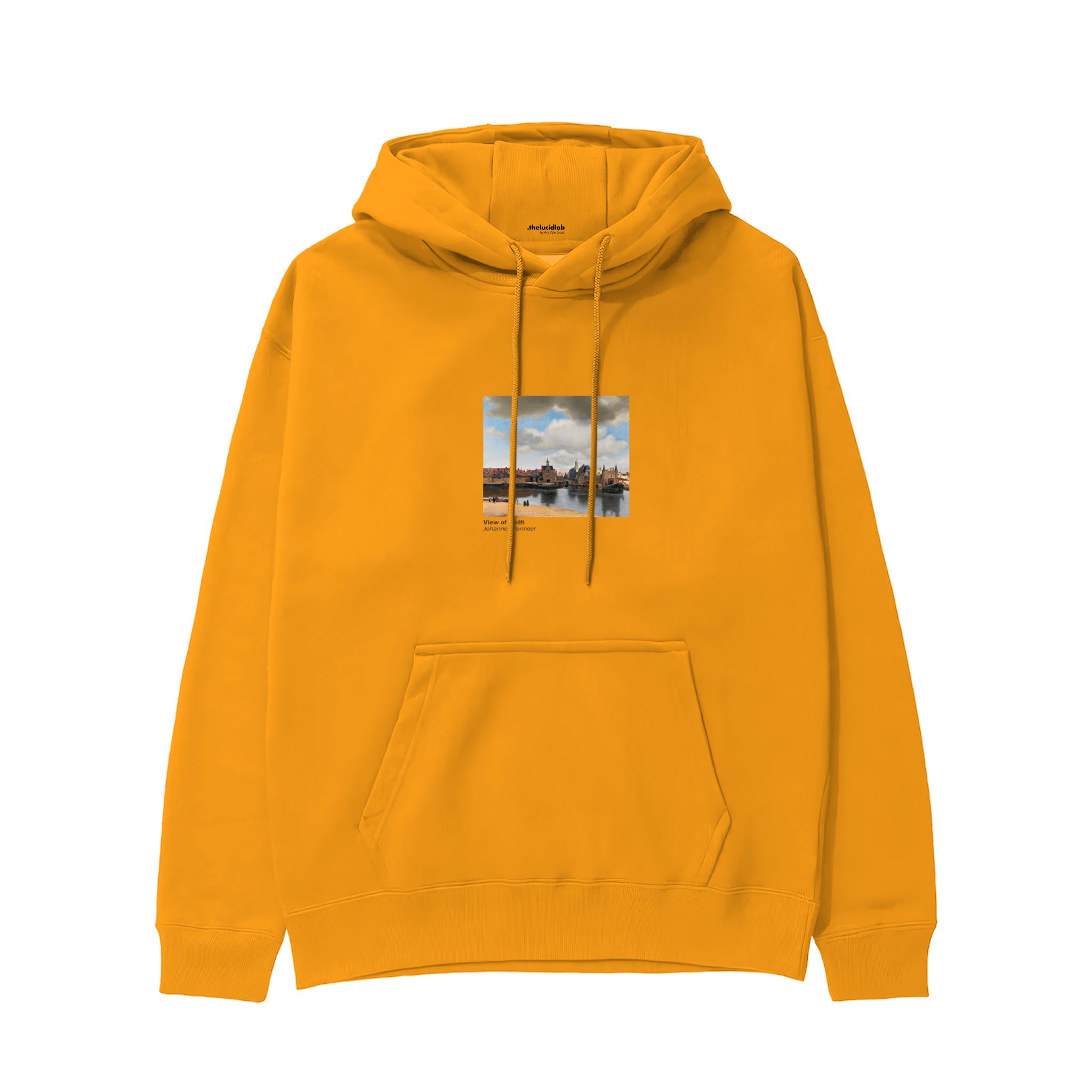 View of Delft Hoodie – Turuncu