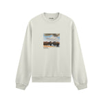 View of Delft Oversize Sweatshirt – Beyaz
