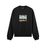 View of Delft Oversize Sweatshirt – Siyah