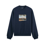 View of Delft Oversize Sweatshirt – Lacivert