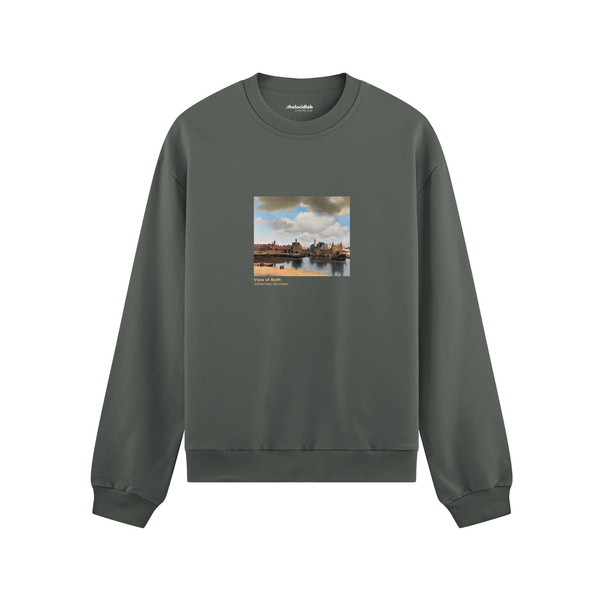 View of Delft Oversize Sweatshirt – Antrasit