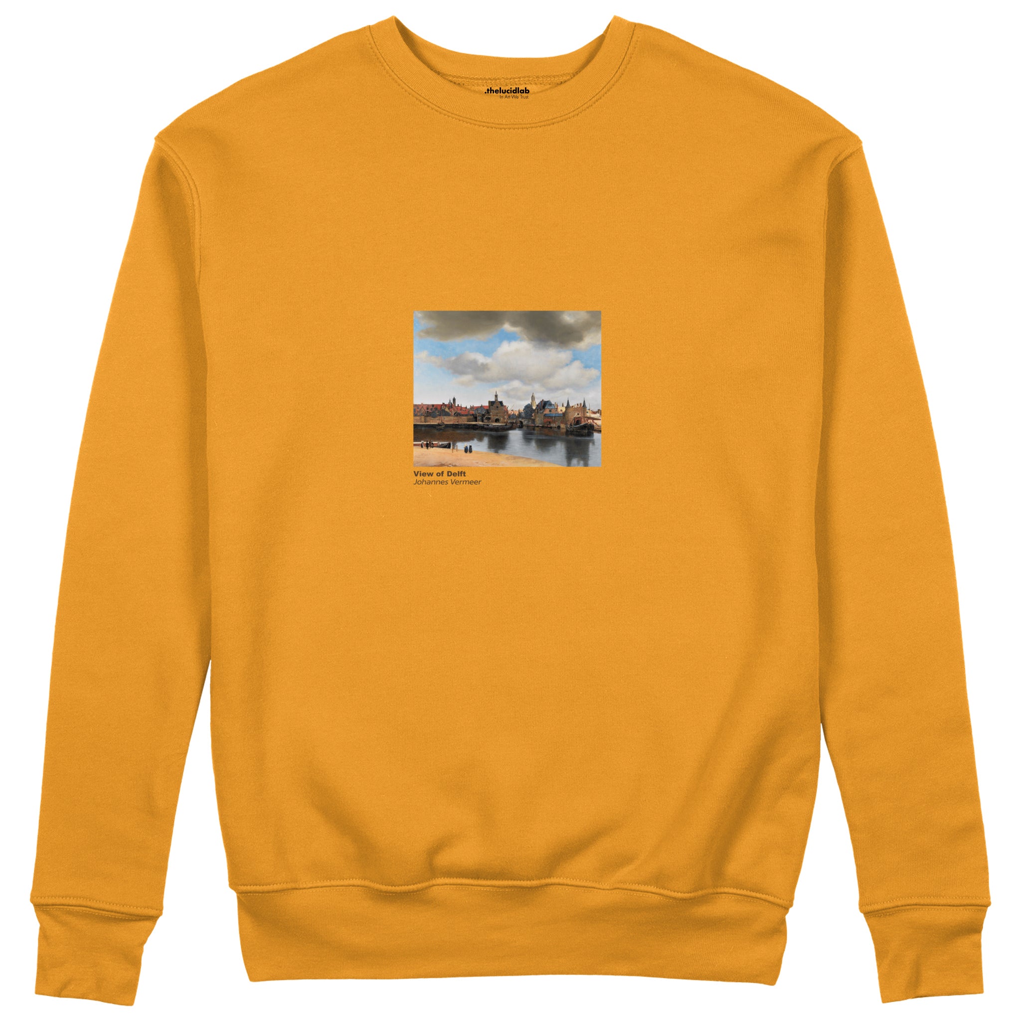 View of Delft Sweatshirt – Turuncu