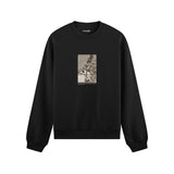 The Sleep of Reason Produces Monsters Oversize Sweatshirt – Siyah