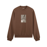 The Sleep of Reason Produces Monsters Oversize Sweatshirt – Kahverengi