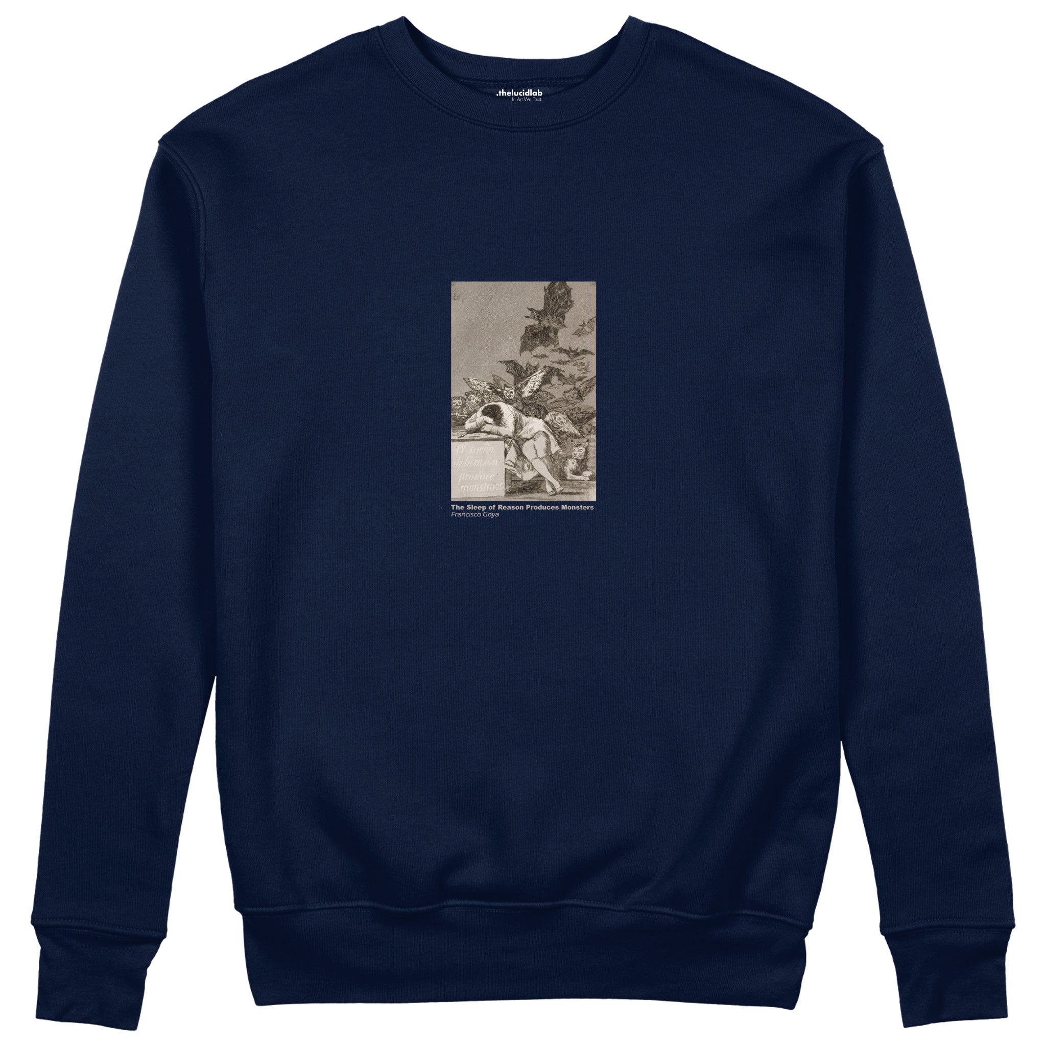The Sleep of Reason Produces Monsters Sweatshirt – Lacivert