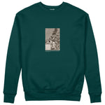 The Sleep of Reason Produces Monsters Sweatshirt – Koyu Yeşil